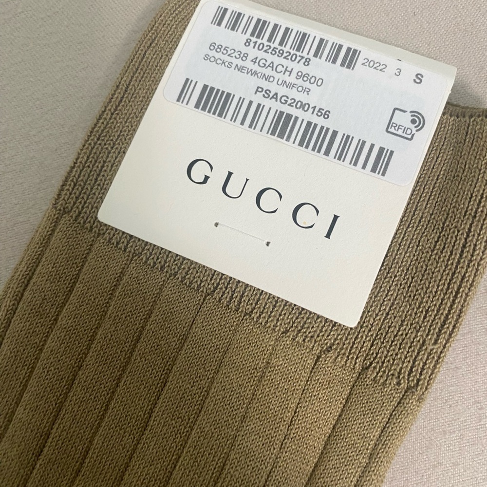 Gucci men’s knee-high socks - Picture 6 of 9